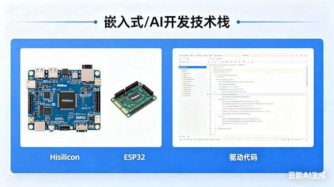 embedded systems and ai smart hardware development hisilicon or esp32