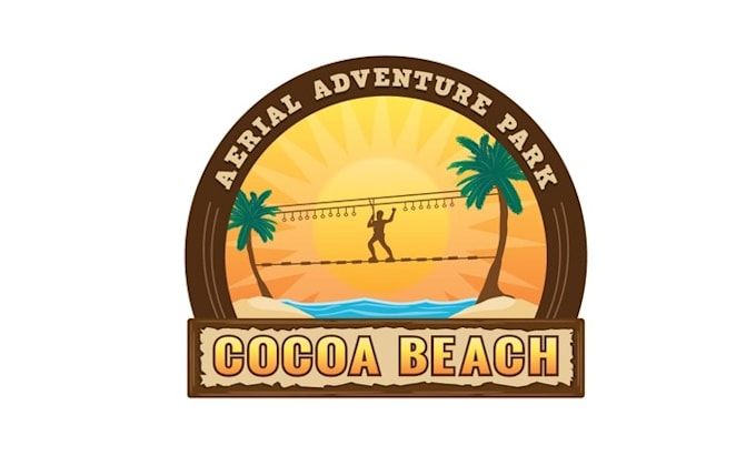 create powerful amusements logo for our new adventure park