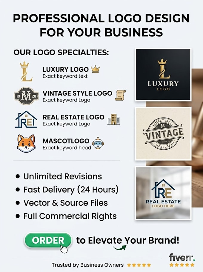 design luxury real estate logo
