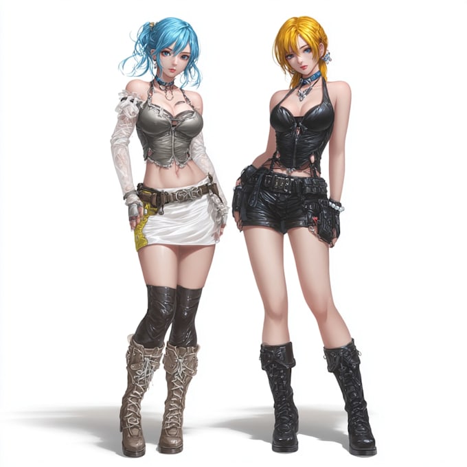 do anime character art