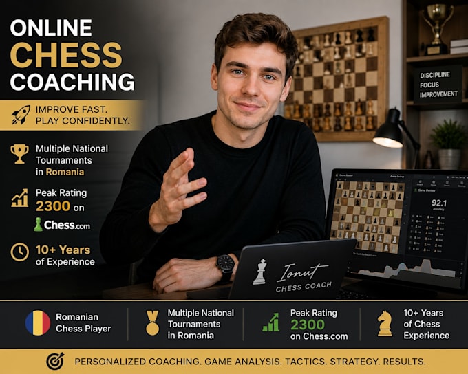 be your chess coach for u2000 rated players