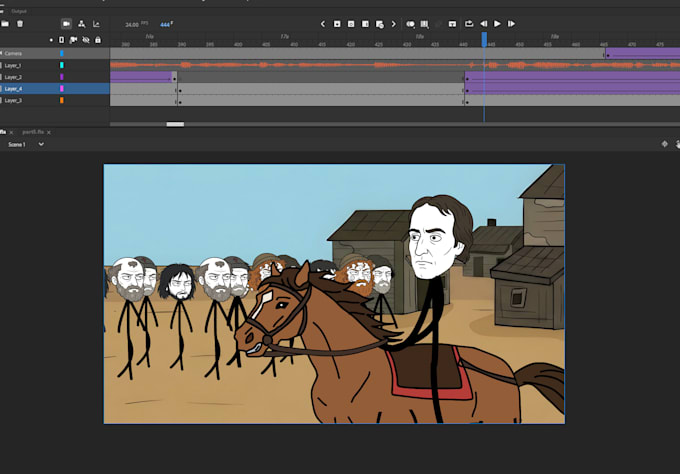 2d stick figure animation for you tube videos