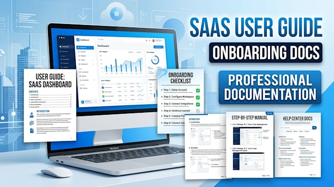 create professional saas user guides and onboarding docs