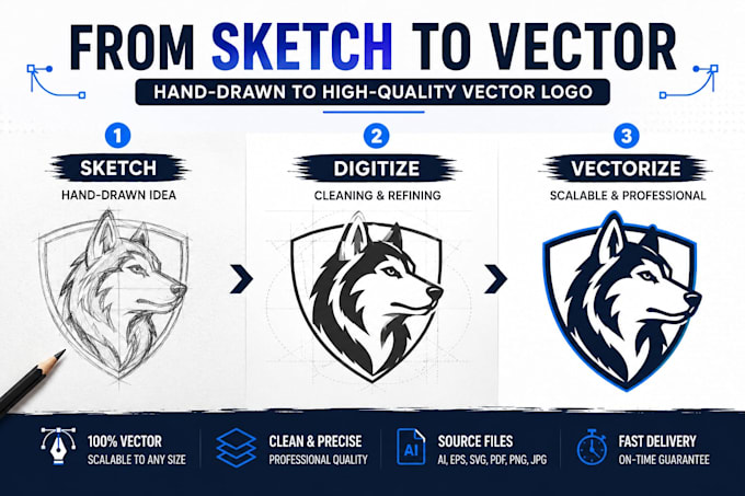 convert logo to high quality vector
