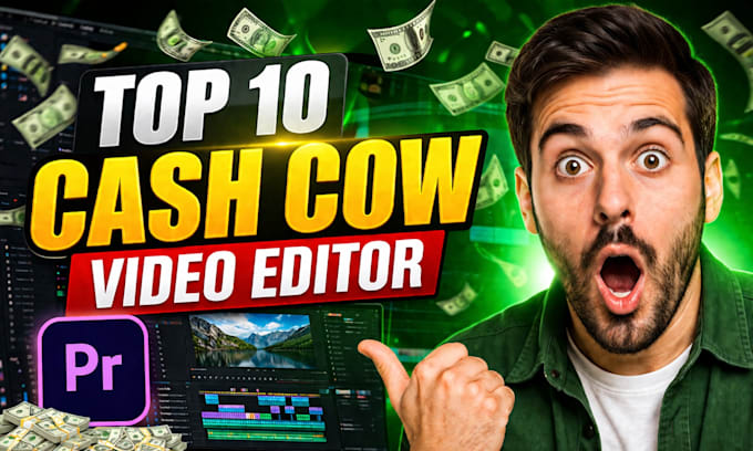 do youtube faceless cashcow video editing