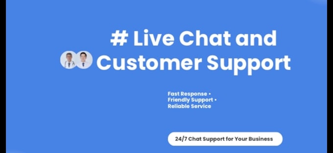 provide professional live chat and customer support