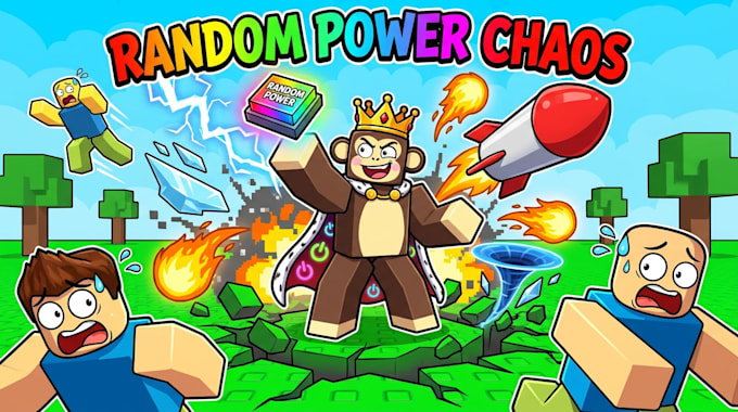 make a roblox thumbnail, for youtube, games, etc
