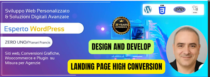 create professional high conversion landing pages