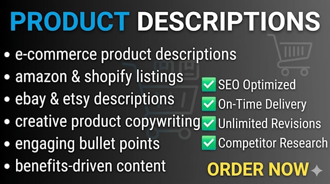 write high converting seo product descriptions