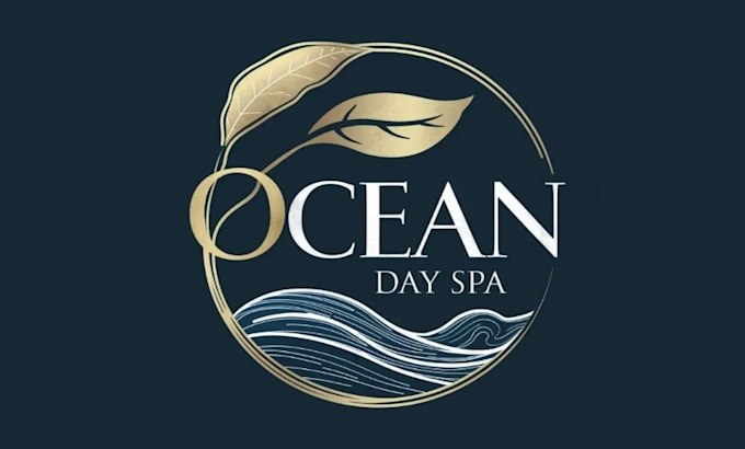 design stand out ocean day spa logo