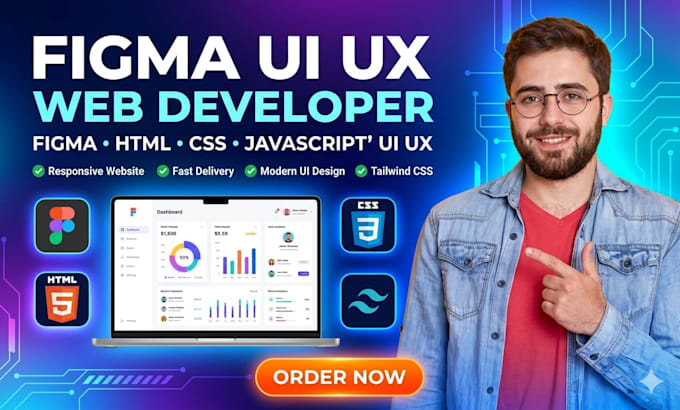 Ui ux design and frontend website design by Mrbeastbc | Fiverr