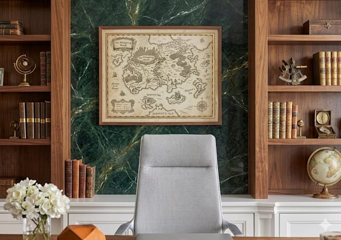 create professional office virtual backgrounds with your company logo