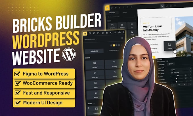 build your wordpress website using bricks builder and acss