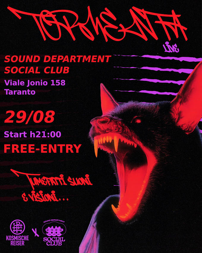 design a poster for your live events