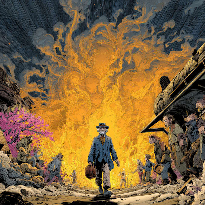 do comic book illustration comic graphic novel