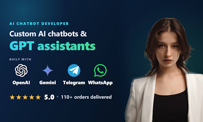 build an ai chatbot, telegram bot, or openai API assistant