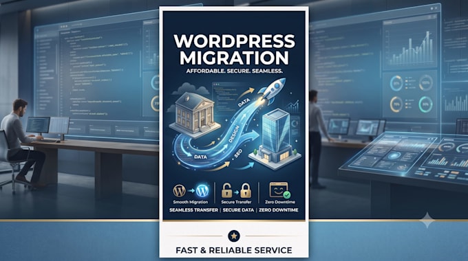 do transfer wordpress, website migration in 24 hours