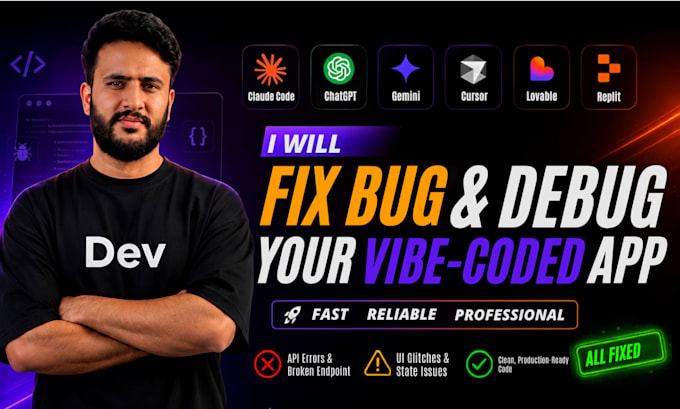 customize and troubleshoot your vibe coded or ai built app