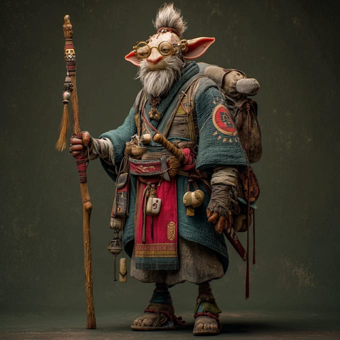create character concept art for games and films