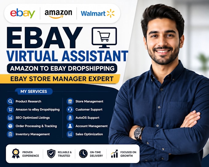 do ebay virtual assistant amazon to ebay dropshipping ebay store manager expert