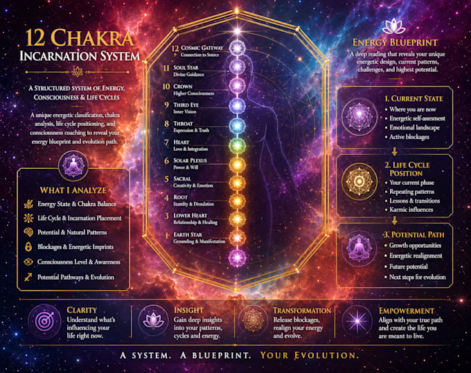 provide chakra life analysis