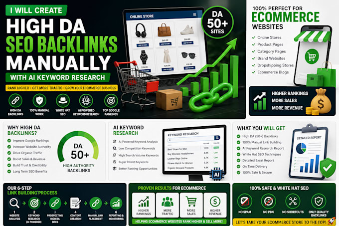 create high da SEO backlinks manually with ai keyword research
