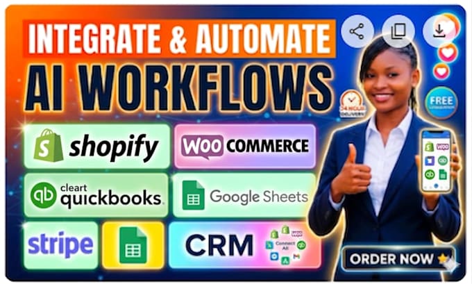 setup google sheet zapier automation connect shopify woocommerce quickbooks