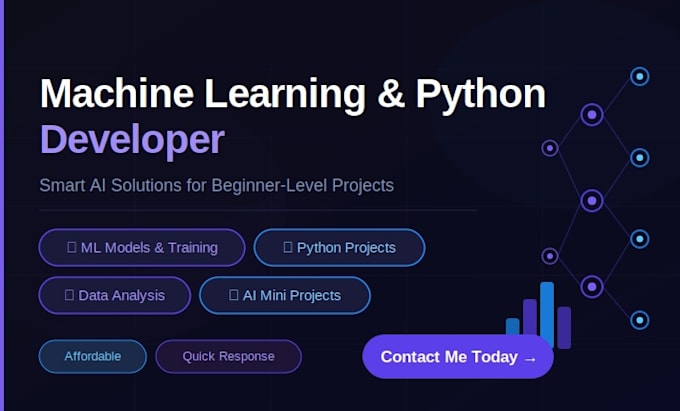 do python, data analysis, and ml projects