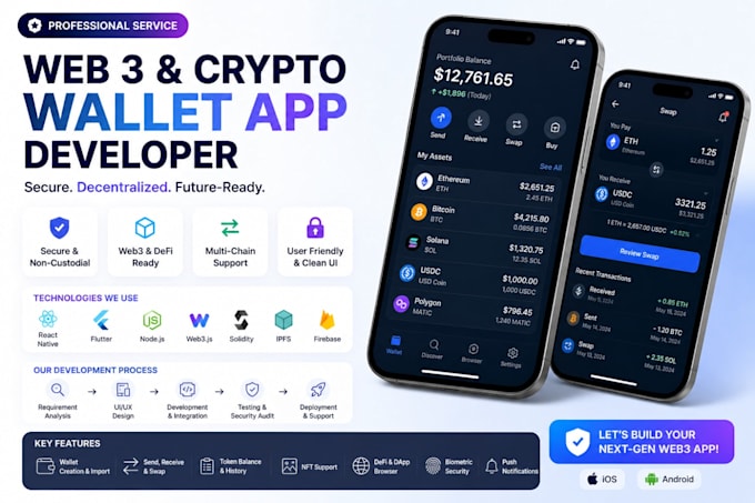 develop custom cryptocurrency wallets app or integrate crypto payment gateways