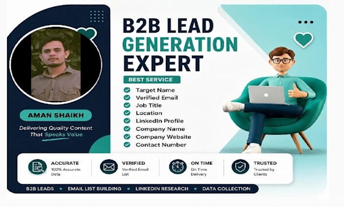 do b2b lead generation and targeted email list building
