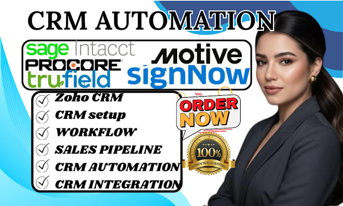 setup sage intacct procore trufields motive signnow simpro hcss and bluebeam