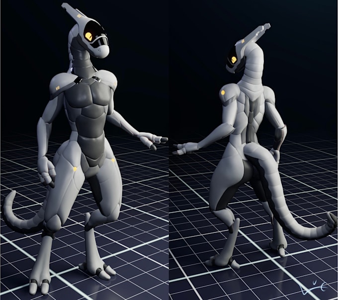 create vrchat avatars, metaverse 3d characters, nft avatars and 3d virtual model