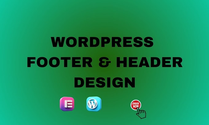 redesign ,fix and customize wordpress header footer professionally