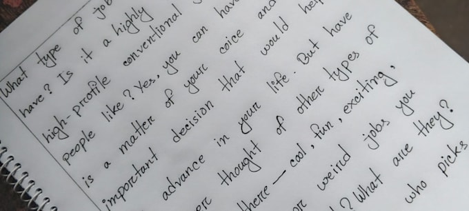 write anything with my beautiful handwriting