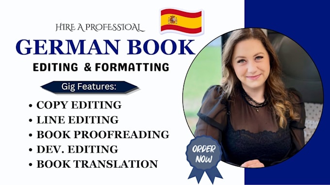 professionally proofread and edit your spanish book