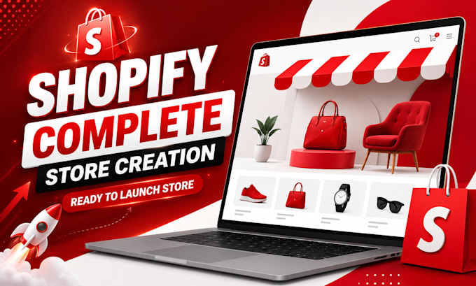 build, design or redesign shopify store or shopify dropshipping store expert