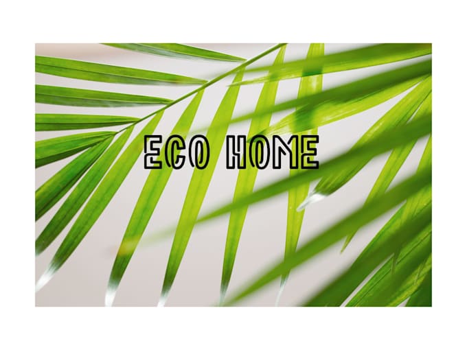 design a modern minimalist home logo