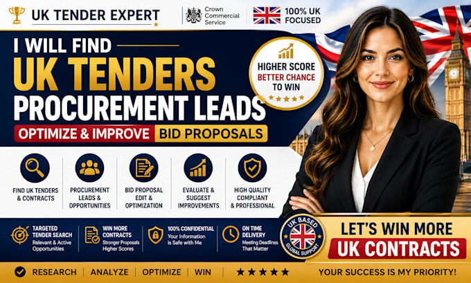 do UK tenders contracts procurement leads and optimize bid proposals