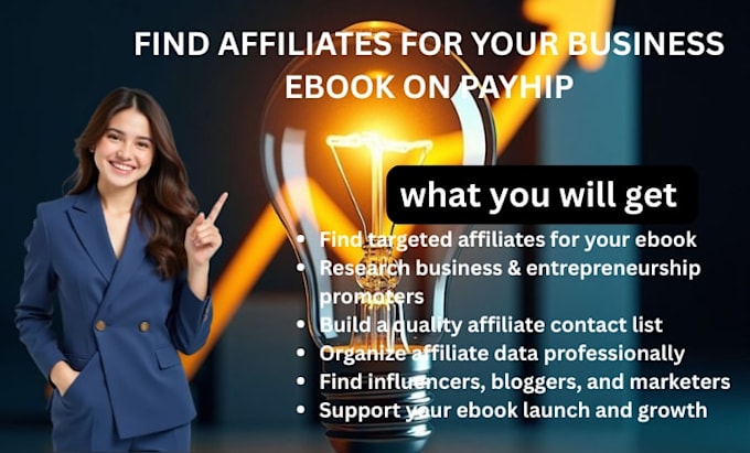 find affiliates for your business ebook on payhip