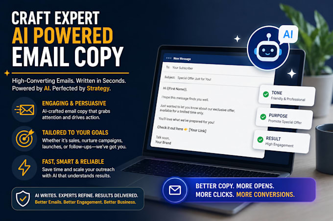 craft expert ai powered email copy
