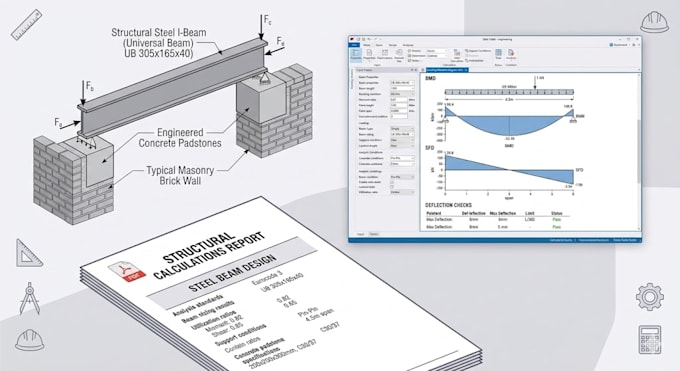 do superbeam and tekla tedds steel beam sizing calculations