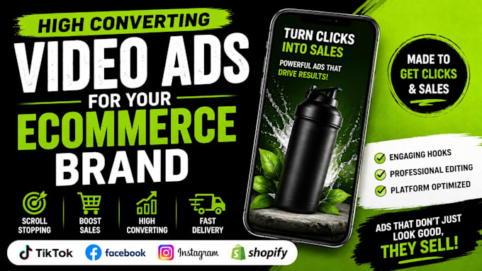 create high converting video ads for your ecommerce brand