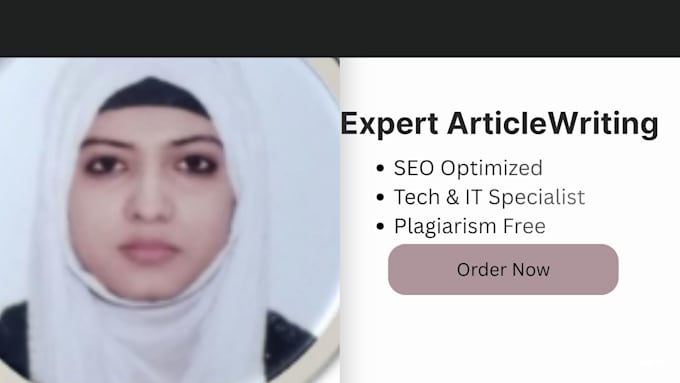 write professional SEO technical articles and ai blog posts
