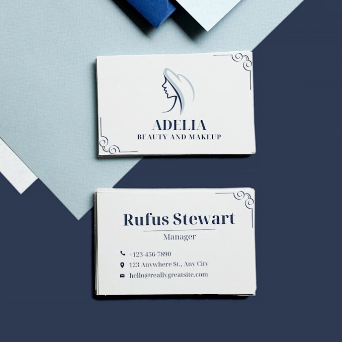 design unique professional business card