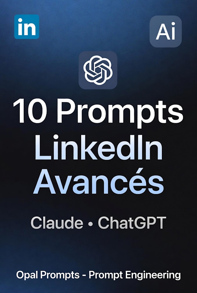 create powerful linkedin prompts with claude chatgpt