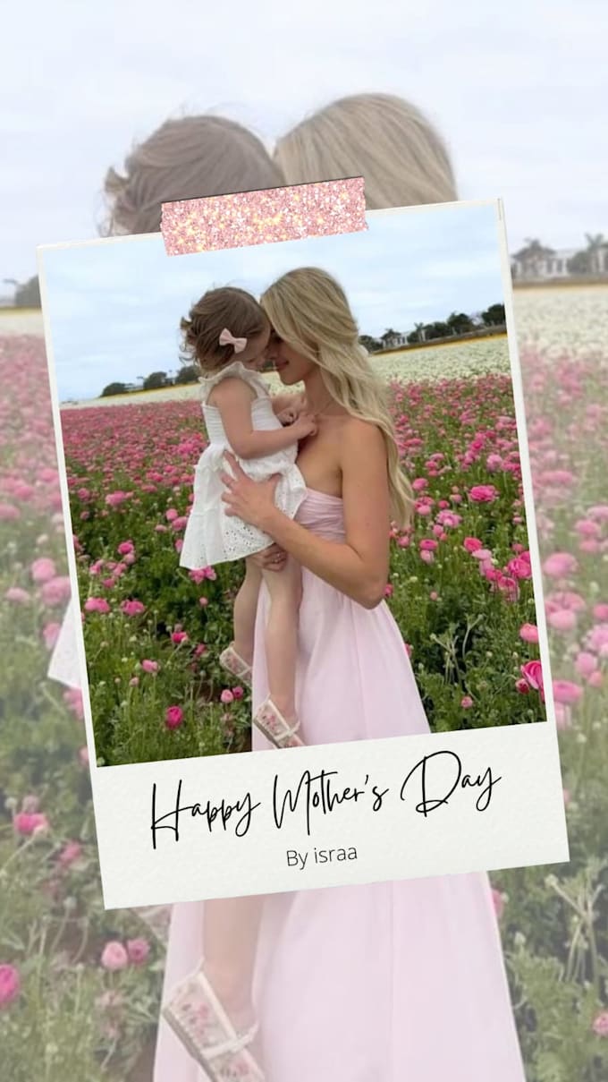 design aesthetic mothers day instagram post