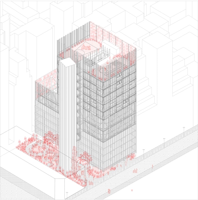 do architectural axonometric drawings