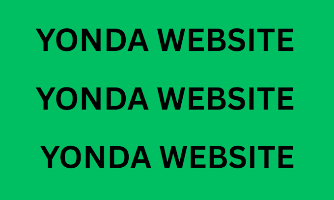 create yonda website design, seo,tutor