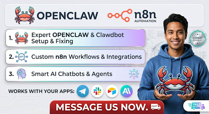 Configura openclaw installa clawdbot ripara moltbot n8n automazione ai ...