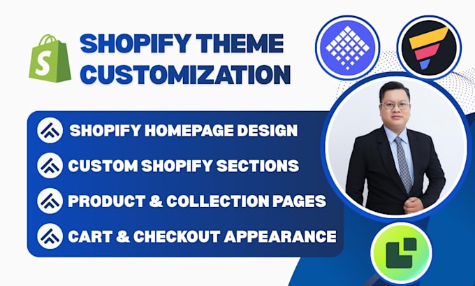customize redesign your shopify theme professionally bug fix and custom coding